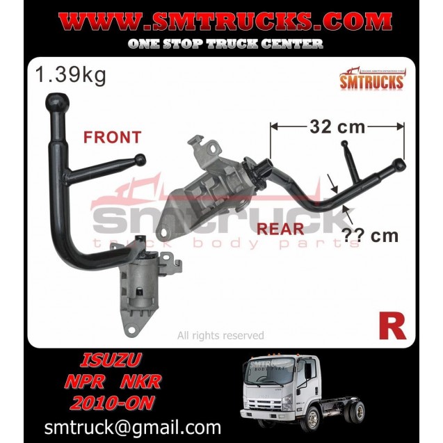 ISL10 640R ISUZU NPR NKR NHR MIRROR ARM LOW CABIN RH